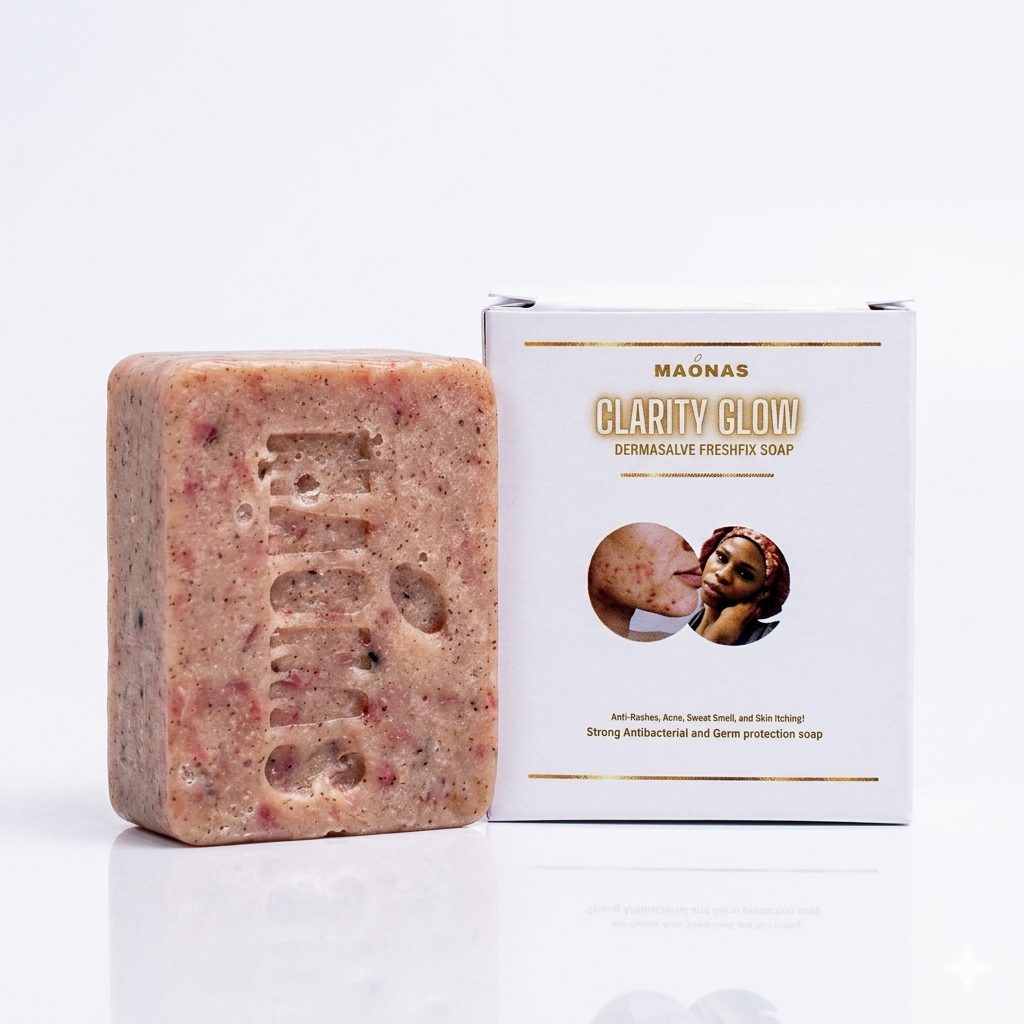 Maonas Clarity Glow Dermasalve FreshFix Soap